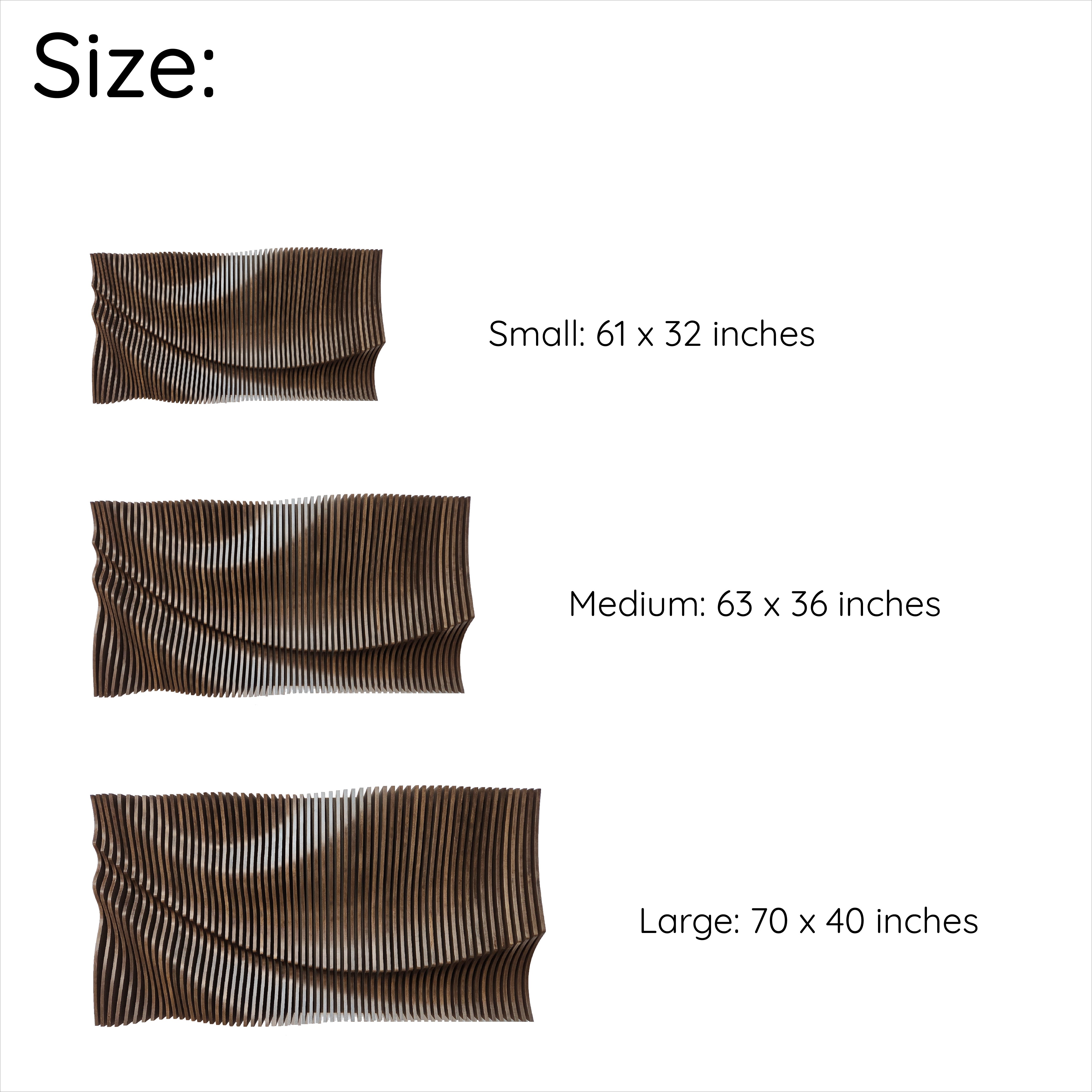 Wave Ripple Flow 3D Parametric  Wall Art  Wall Paneling.